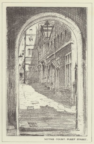 Mitre Court, Fleet Street - Alan Stapleton